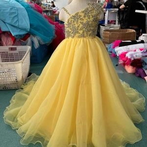Girl’s Custom made Pageant Gown